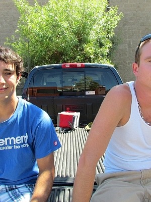 Cody Miers, Johnny Molokai and Mitch Reeves