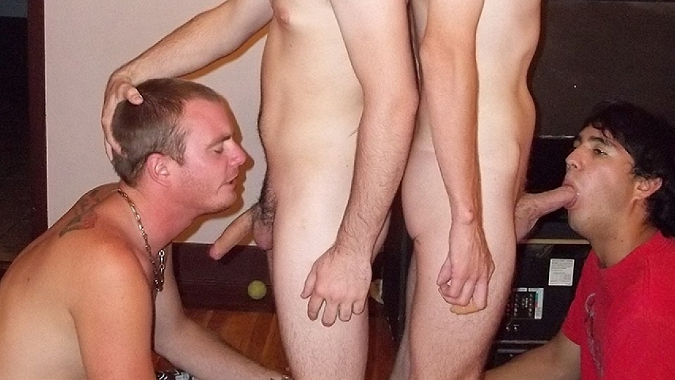 Johnny Molokai, Cody Miers, Justin West and Colby Star