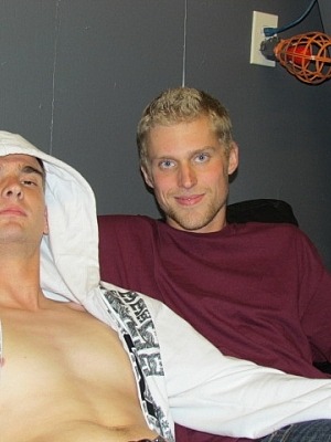 Justin West and Brandon Riggs