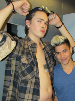Zeke Valentine and Leo Alexander